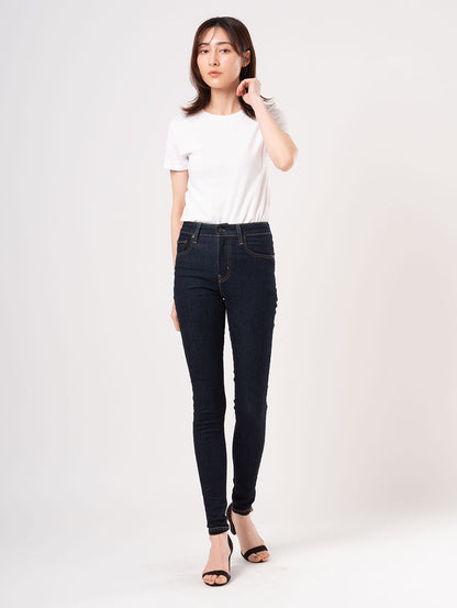 721™ ハイライズ スキニー ダークインディゴ リンス