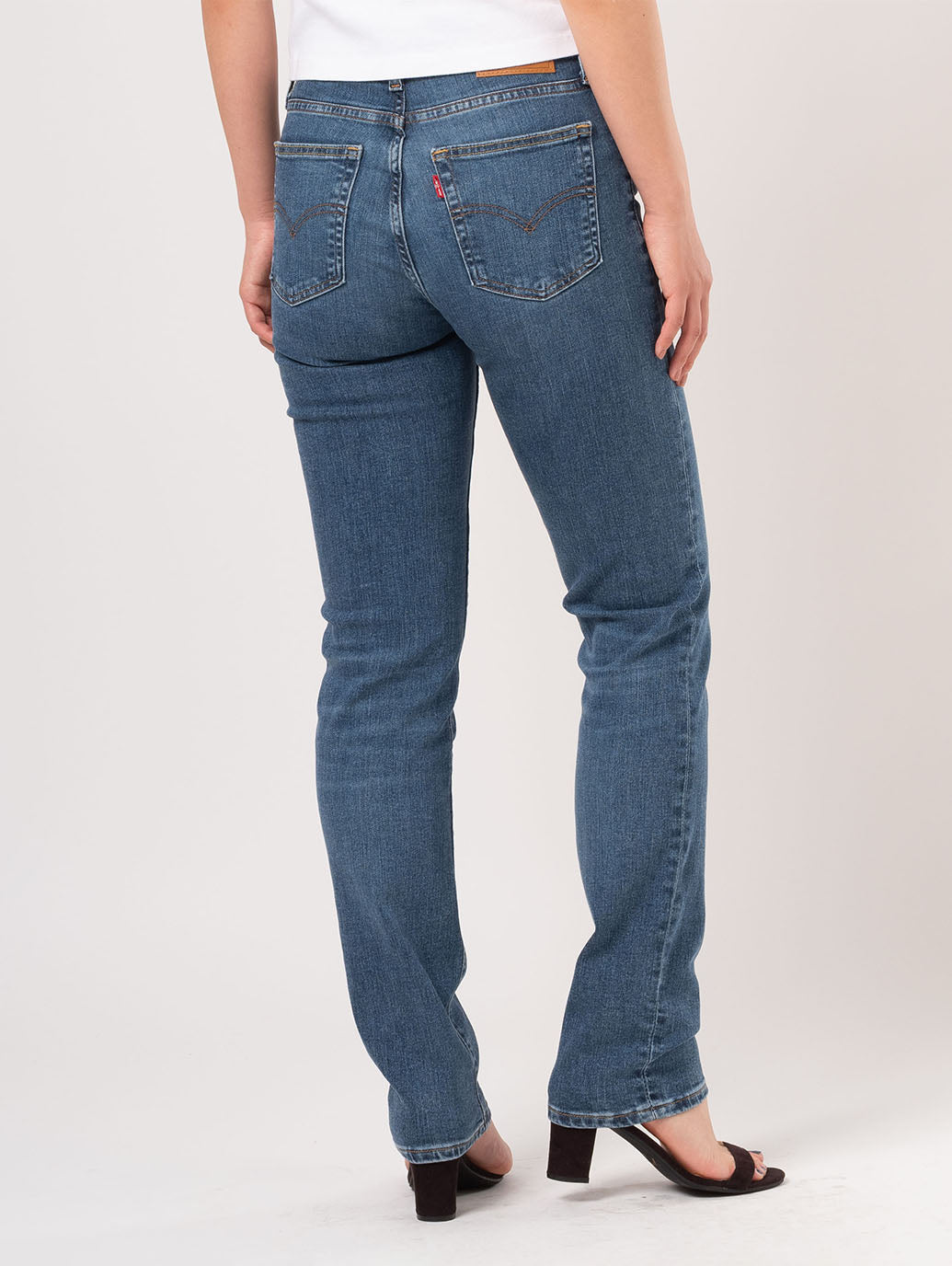 724™ ハイライズ ストレート ミディアムインディゴ