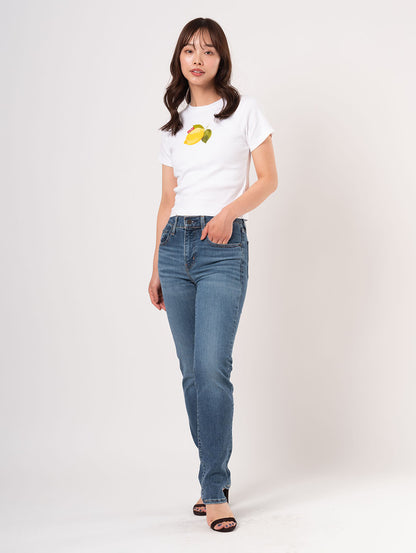 724™ ハイライズ ストレート ミディアムインディゴ