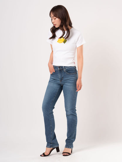 724™ ハイライズ ストレート ミディアムインディゴ