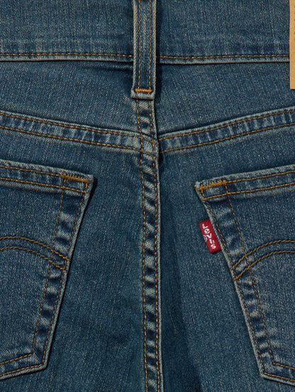 MID RISE ボーイフレンドジーンズ ミディアムインディゴ