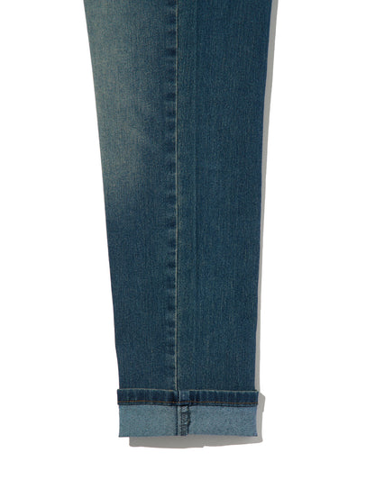 MID RISE ボーイフレンドジーンズ ミディアムインディゴ