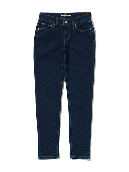 MID RISE ボーイフレンドジーンズ ダークインディゴ