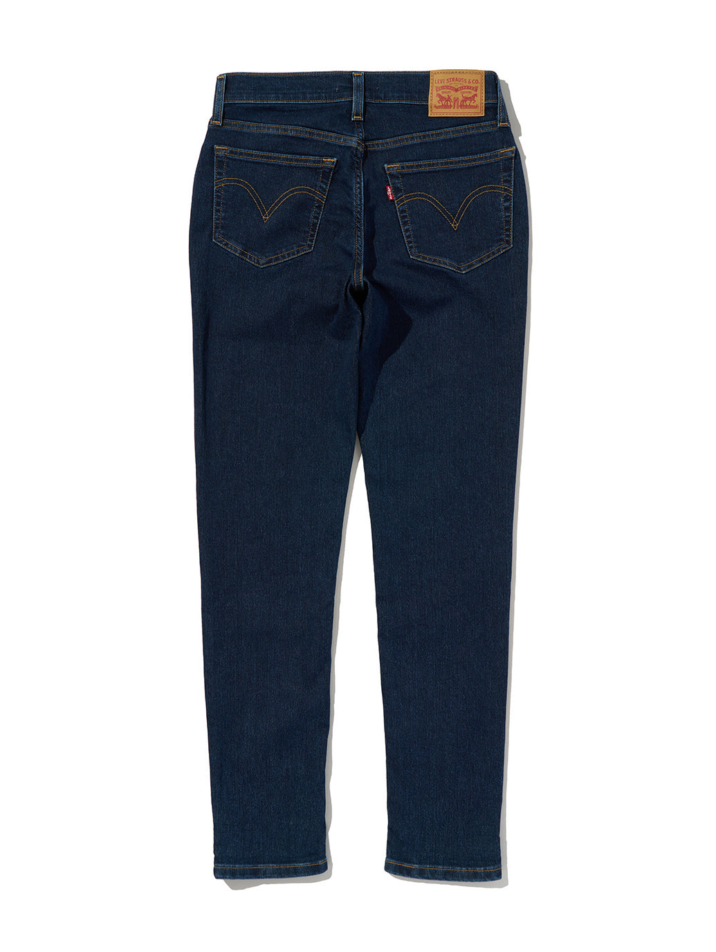 MID RISE ボーイフレンドジーンズ ダークインディゴ