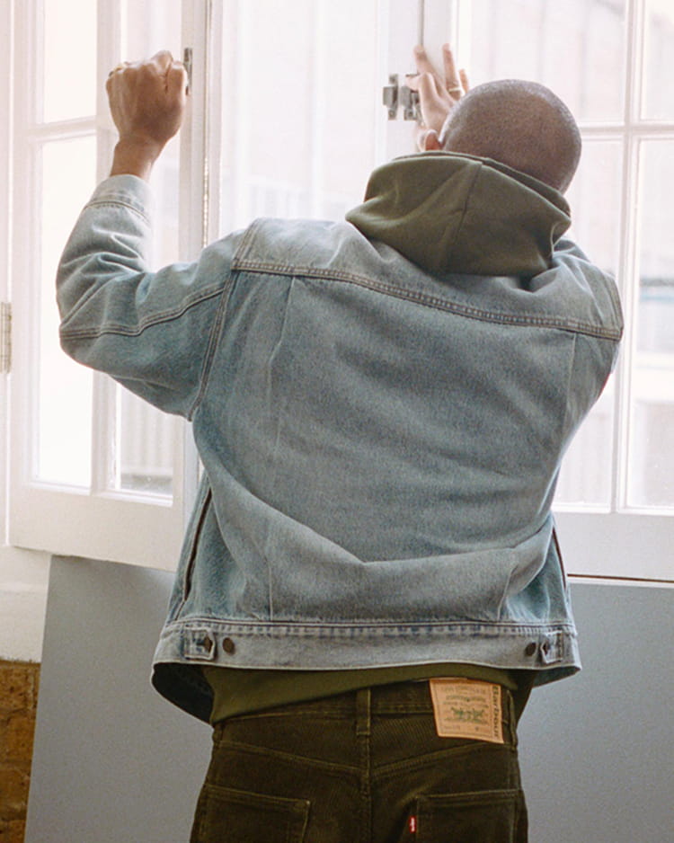 Levi’s® X Barbour Type II Denim Jacket