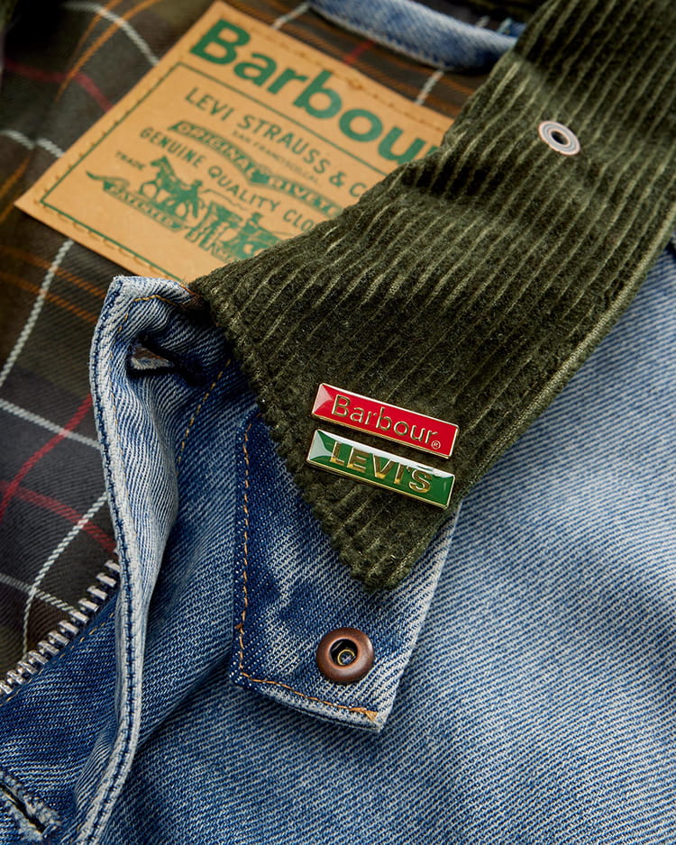 Levi’s® X Barbour Type II Denim Jacket