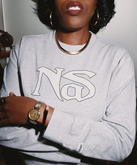 Levi's x NAS グレー XL ロンT リーバイス　ナズ　hiphop Levi's® x NAS – リーバイス®公式オンラインストア