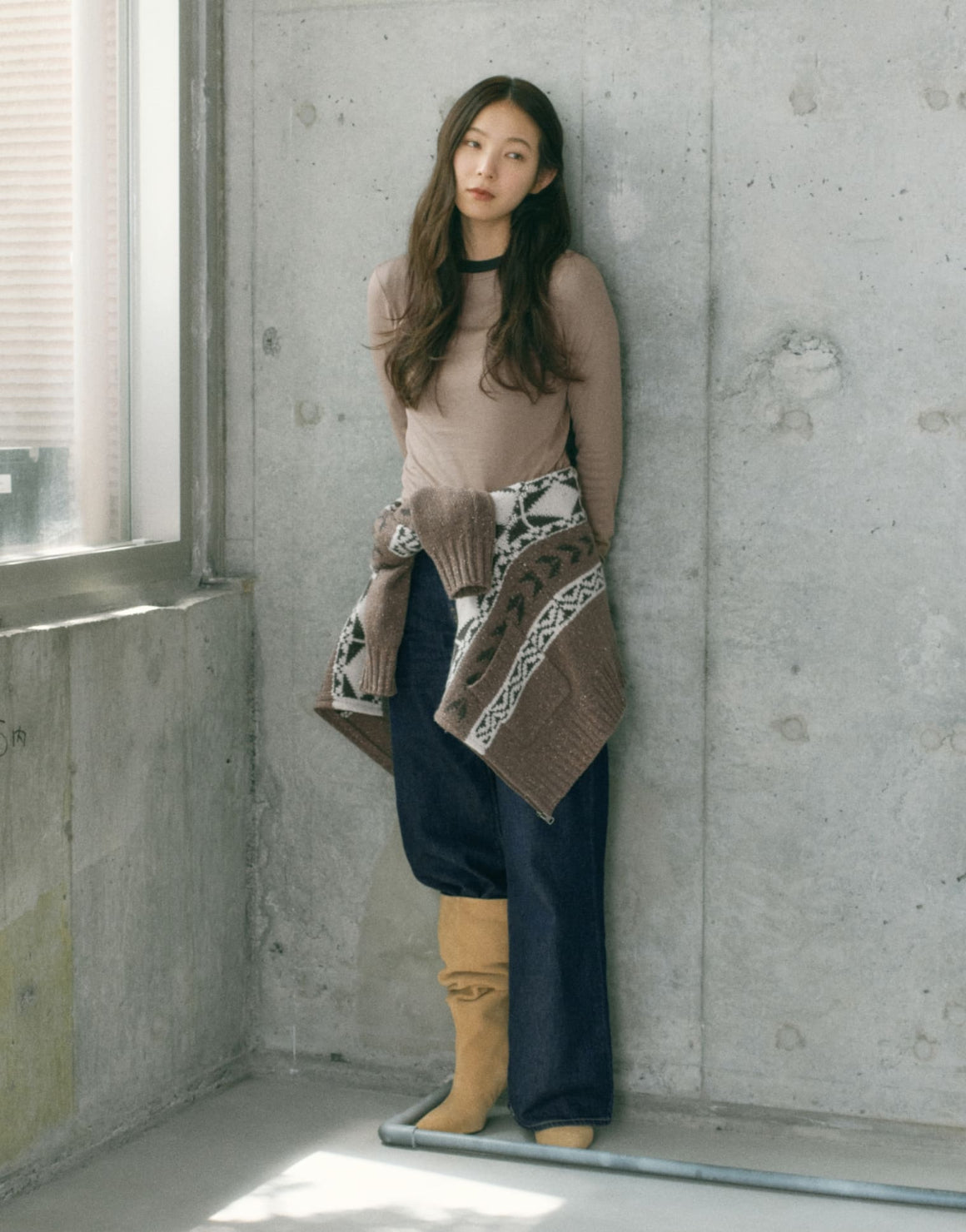 在原みゆ紀が纏う リーバイス® ウィメンズ AW Look 2025