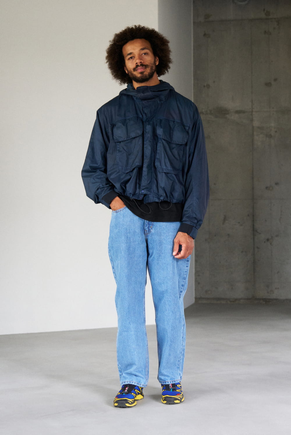 Levi's 2nd 550 ライトブルー デニム セットアップ 550™ USA規格 リーバイス550ルーズテーパードライトブルーデニム is