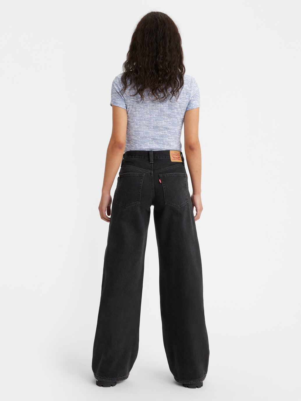 94 BAGGY WIDE LEG ジーンズ ブラック