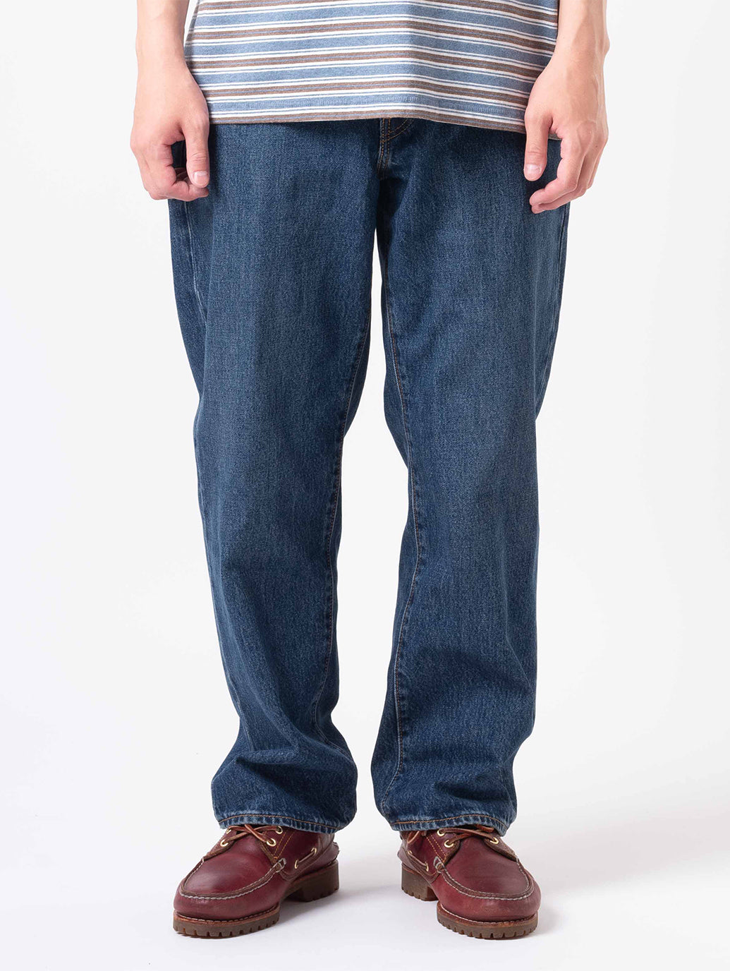 568™ ルーズストレートジーンズ ダークインディゴ