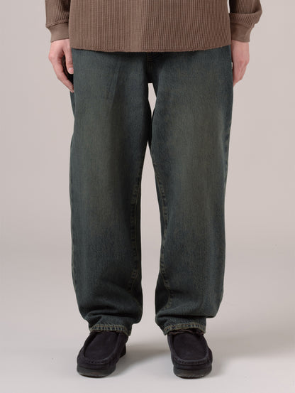 568™ ルーズストレートジーンズ ミディアムインディゴ