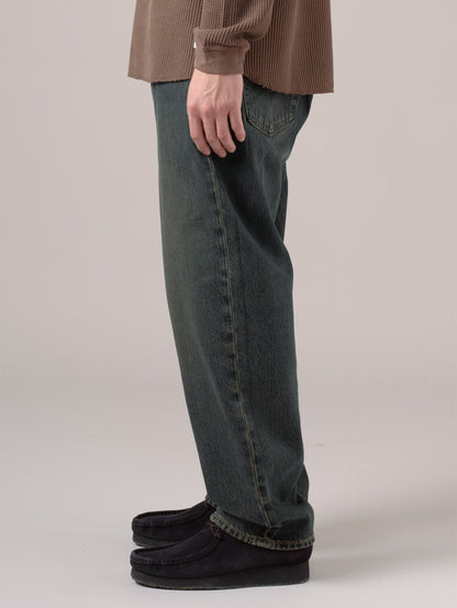 568™ ルーズストレートジーンズ ミディアムインディゴ