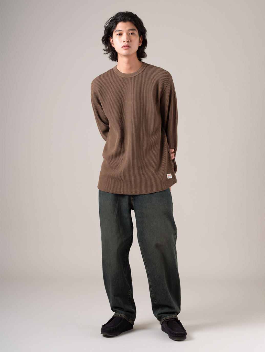 568™ ルーズストレートジーンズ ミディアムインディゴ – リーバイス