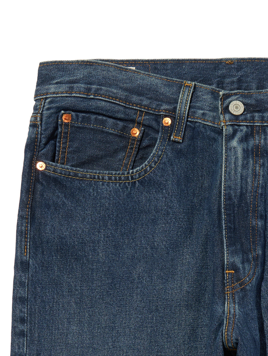 568™ ルーズストレートジーンズ ダークインディゴ