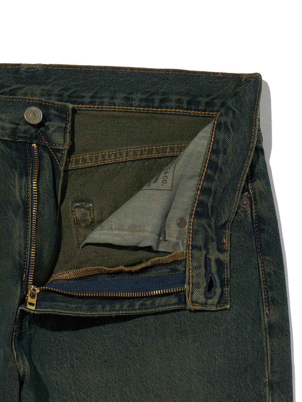 568™ ルーズストレートジーンズ ミディアムインディゴ