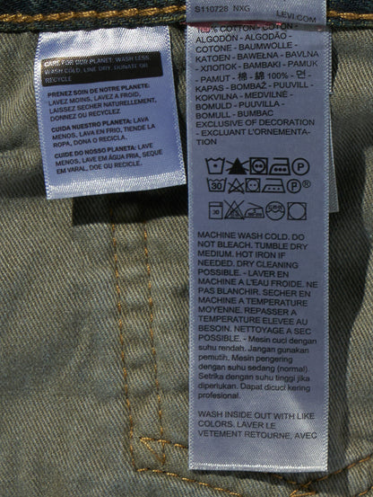 568™ ルーズストレートジーンズ ミディアムインディゴ