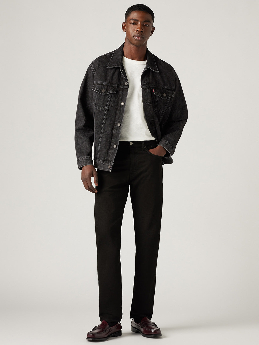 502™ テーパードフィット ジーンズ ブラック