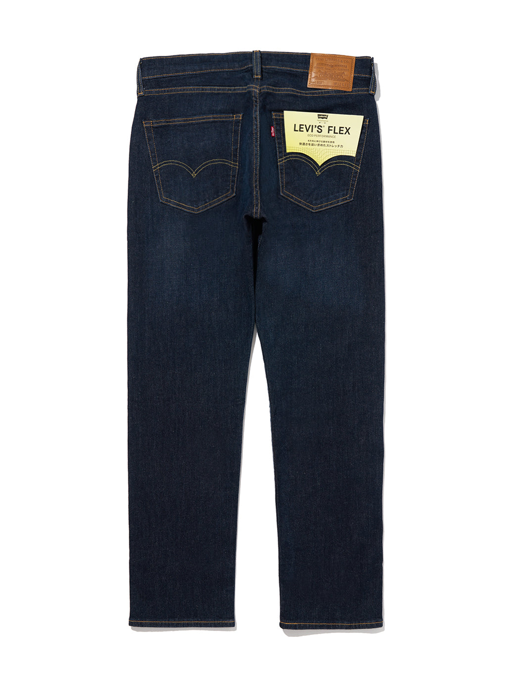 Flex Jeans 502™ テーパードジーンズ ダークインディゴ BIOLOGIA 