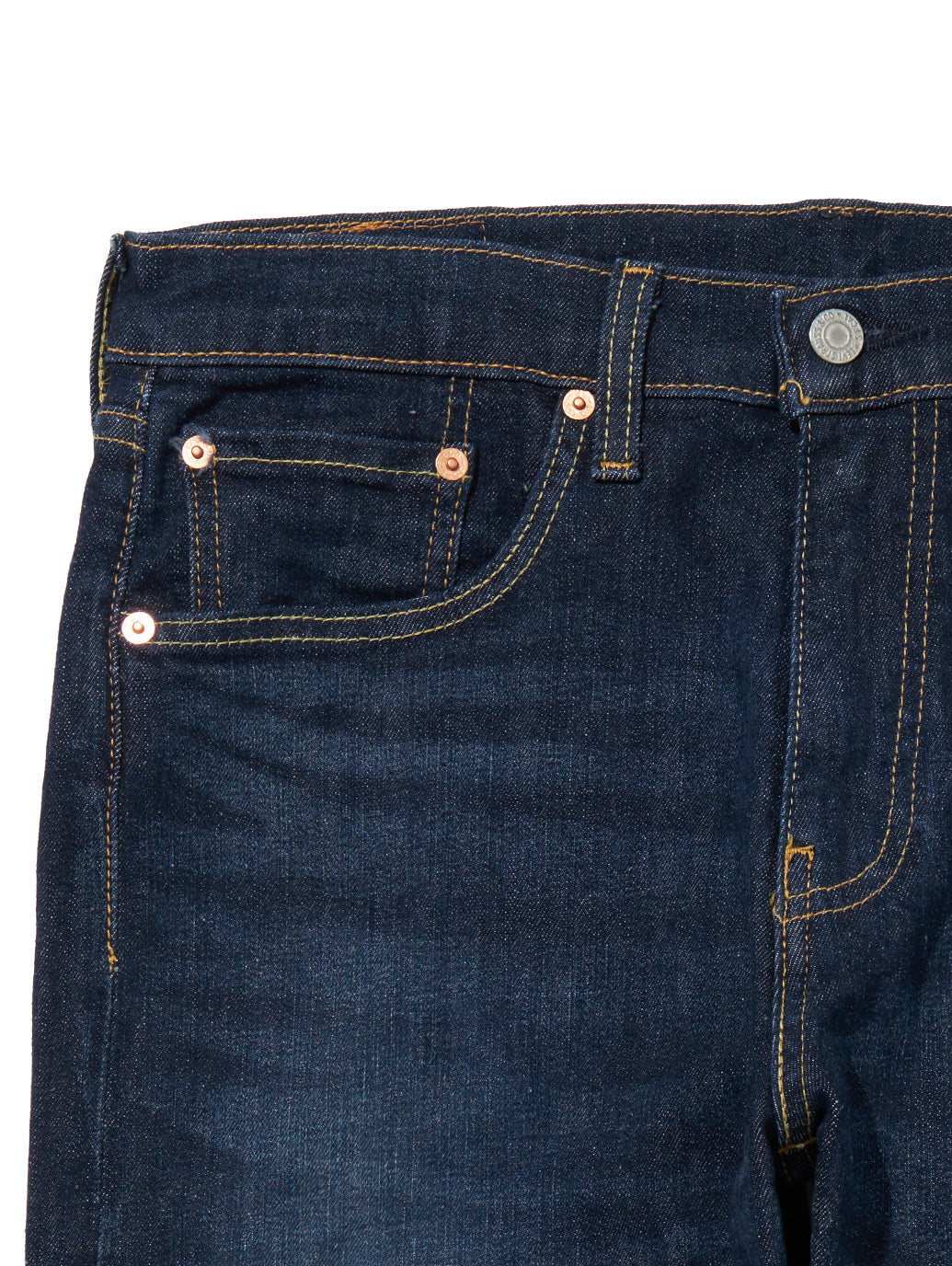 Flex Jeans 502™ テーパードジーンズ ダークインディゴ BIOLOGIA 