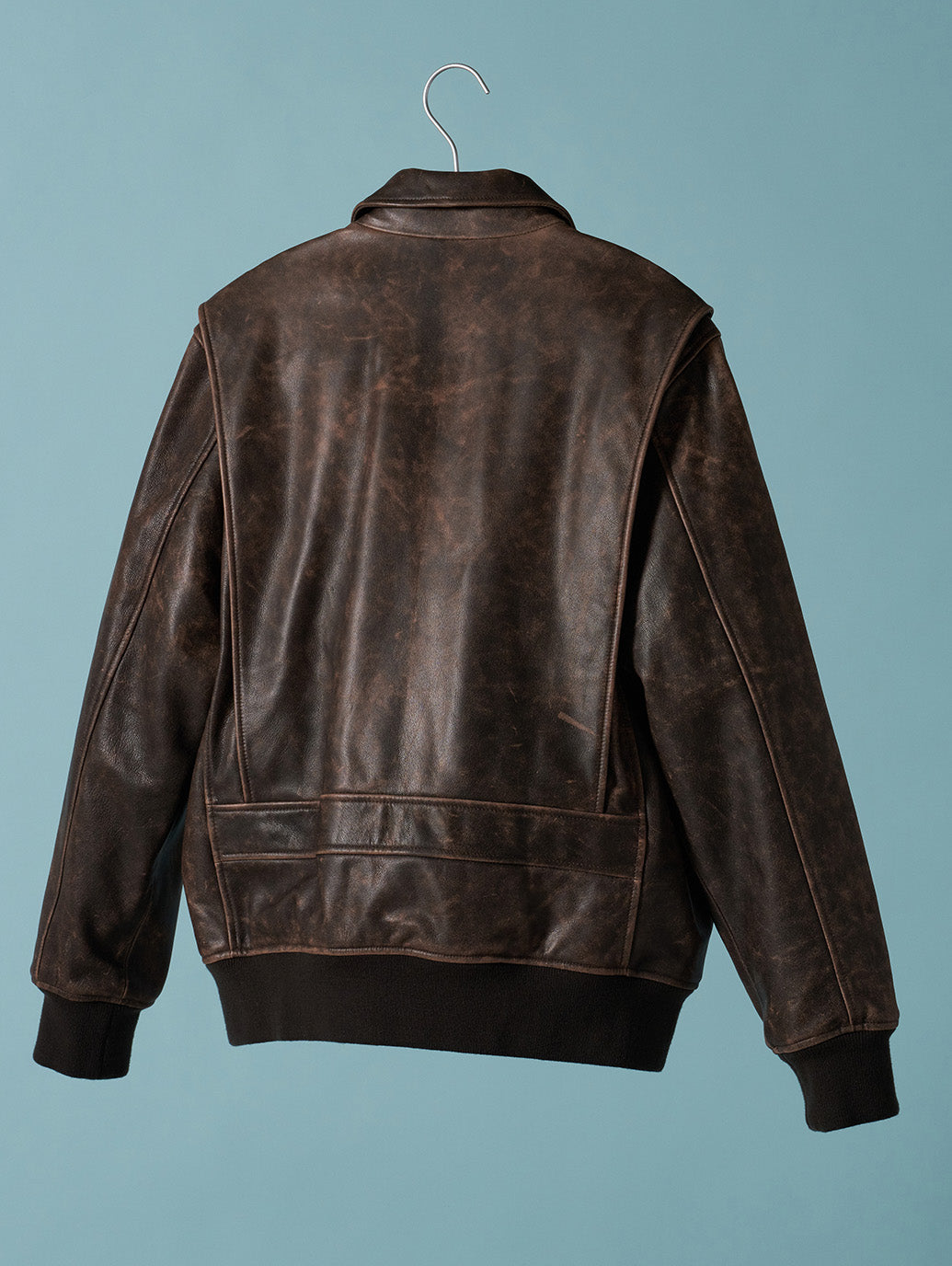 LEVI'S® LEATHER COLLECTION CLAYTON LEATHER AVIATOR JACKET