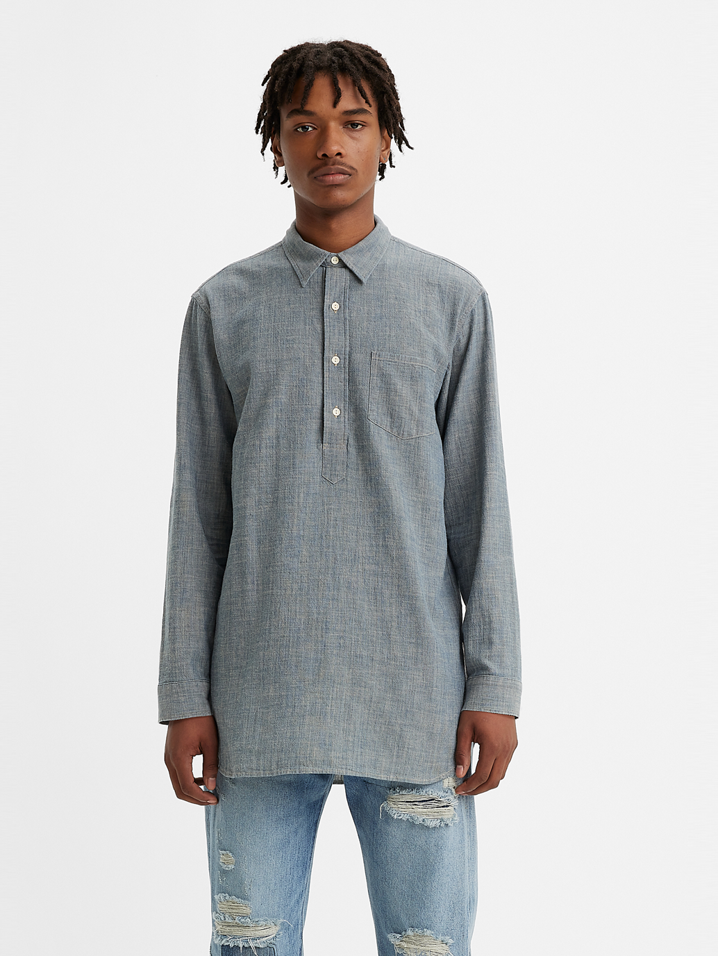 LEVI'S® VINTAGE CLOTHING POPOVER サンセットシャツ – リーバイス LEVI'S® VINTAGE CLOTHING POPOVER サンセットシャツ – リーバイス