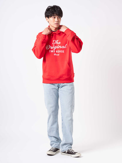 リラックスフィット グラフィック パーカー