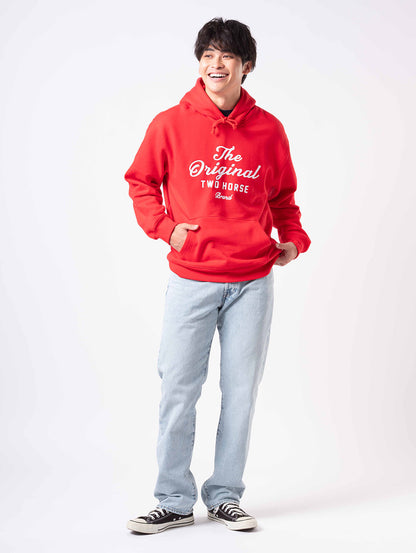 リラックスフィット グラフィック パーカー