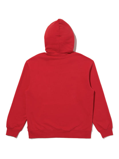 リラックスフィット グラフィック パーカー