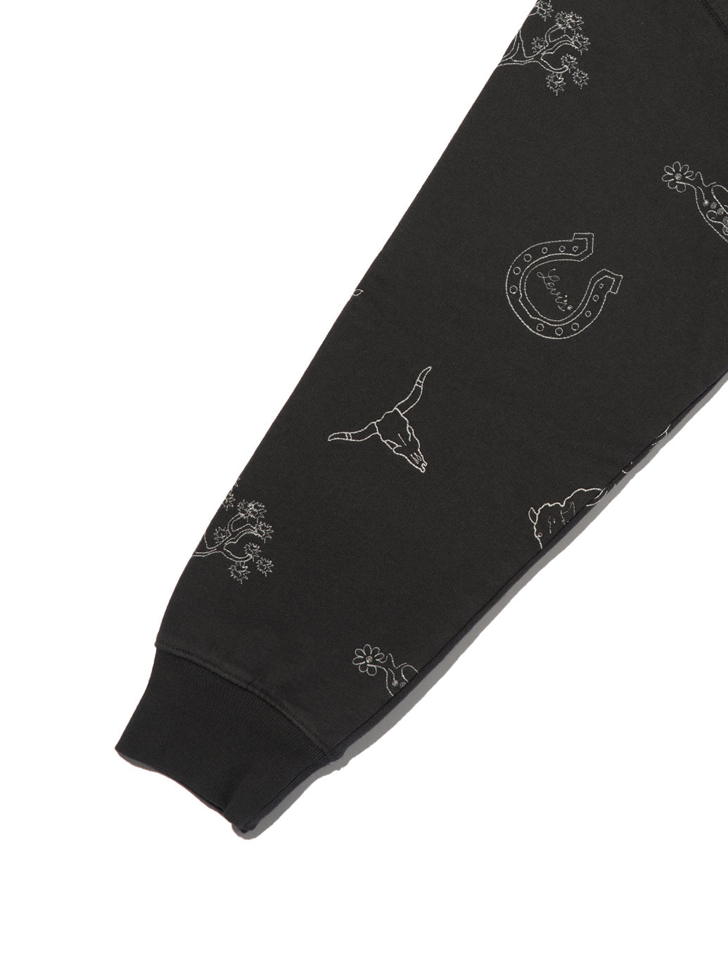 リラックスフィット グラフィック パーカー