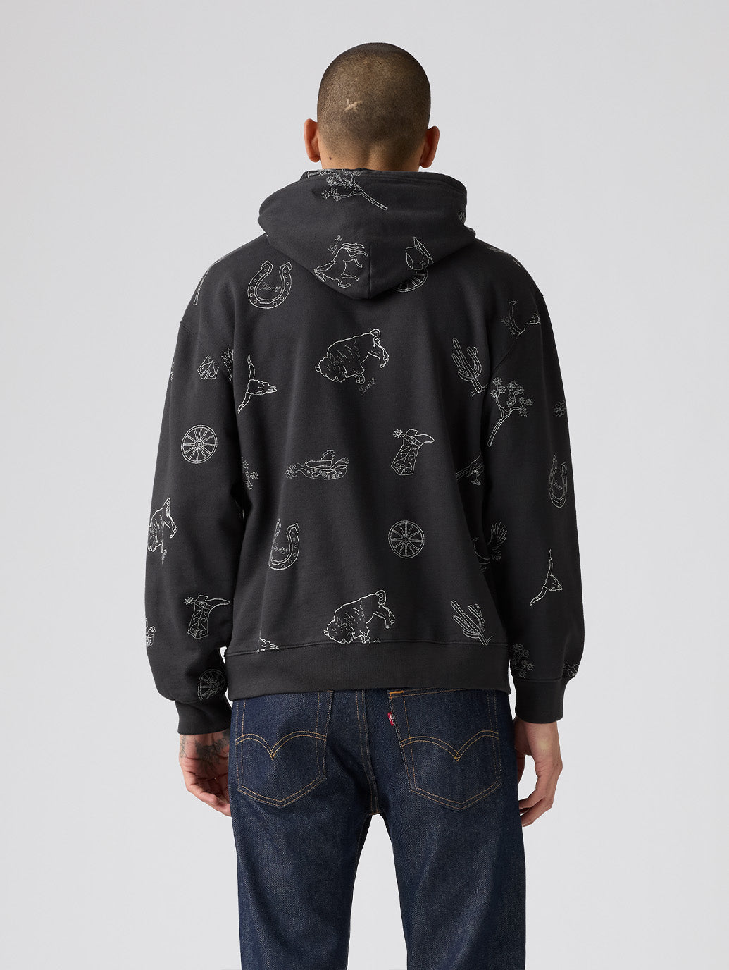 リラックスフィット グラフィック パーカー – リーバイス®公式