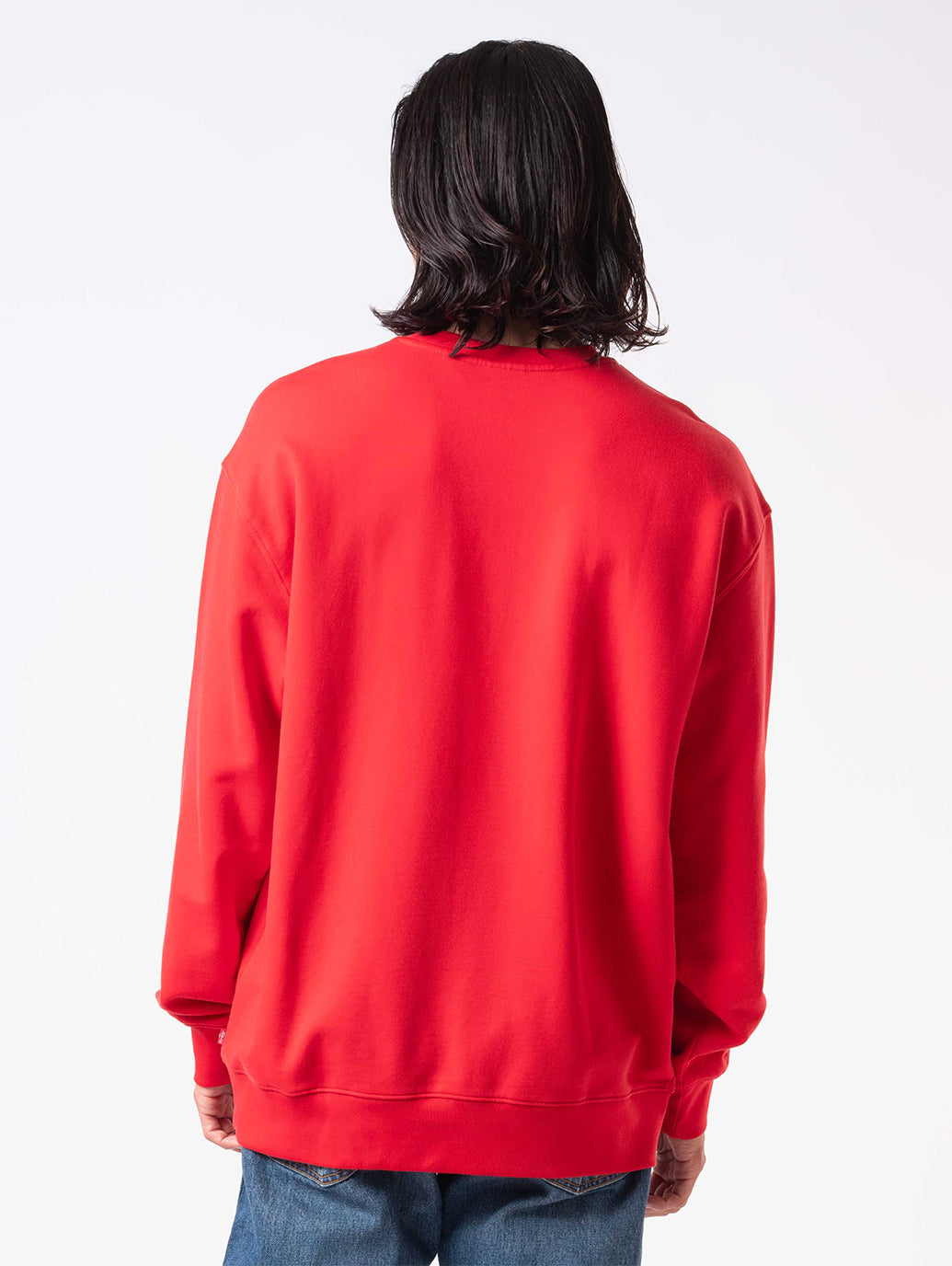 グラフィック クルーネック スウェット