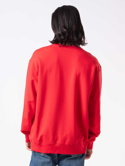 グラフィック クルーネック スウェット