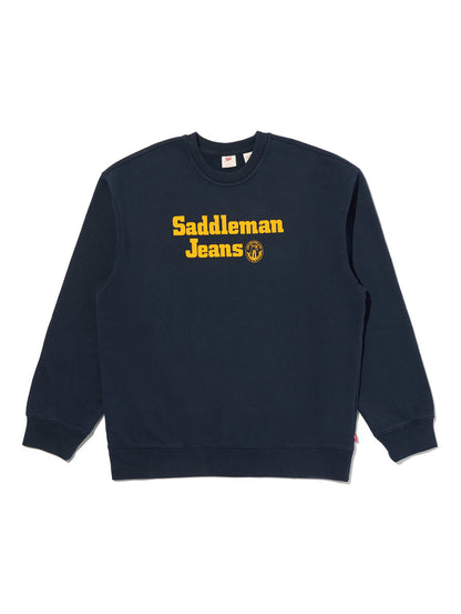 リラックス グラフィック クルーネック スウェット