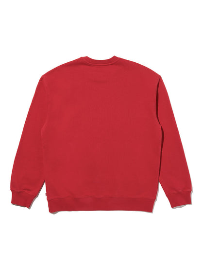 グラフィック クルーネック スウェット