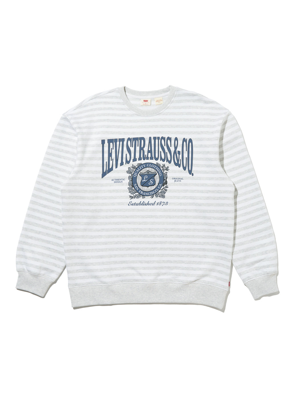 グラフィック クルーネックスウェットシャツ – リーバイス®公式