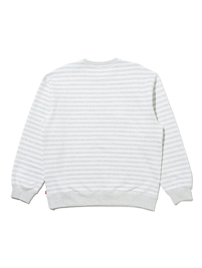 グラフィック クルーネックスウェットシャツ 