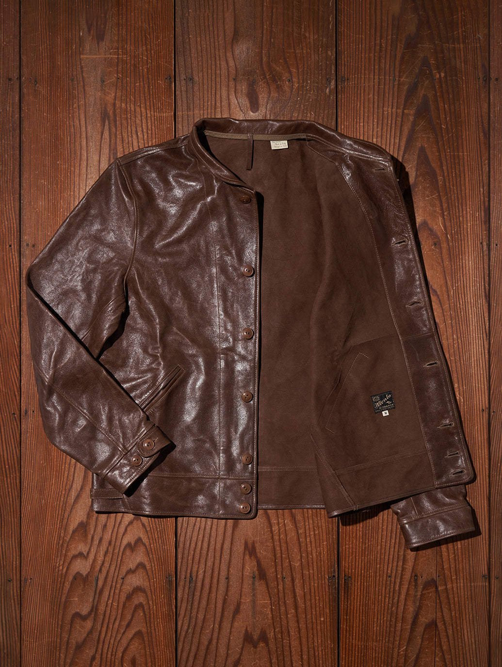 MENLO COSSACK LEATHER JACKET – リーバイス®公式オンラインストア