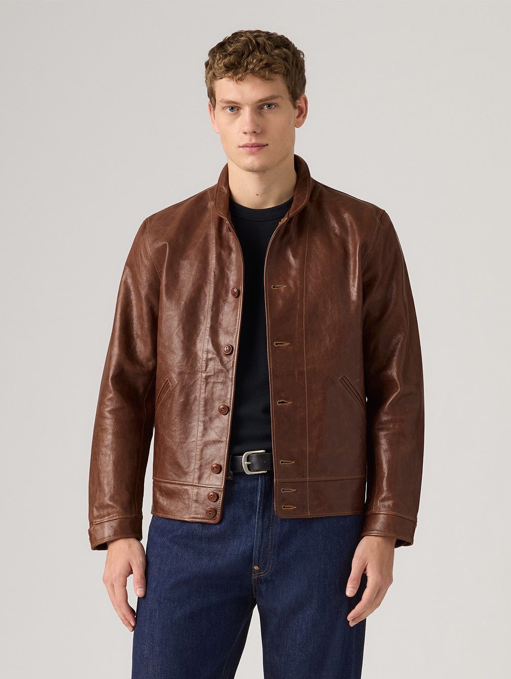 MENLO COSSACK LEATHER JACKET