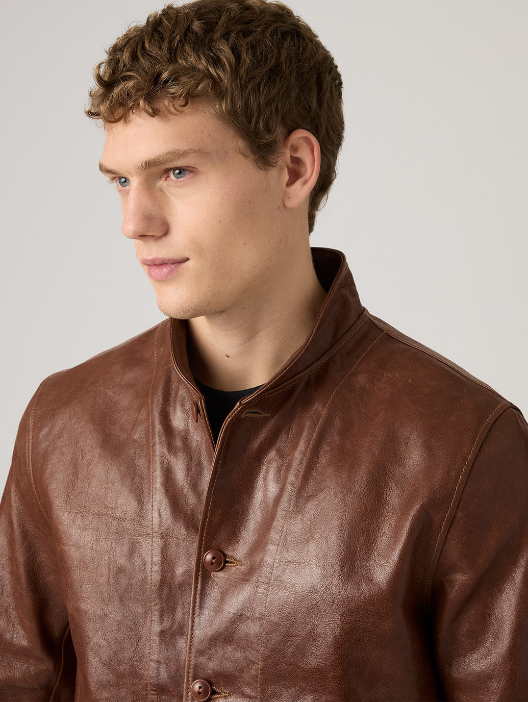 MENLO COSSACK LEATHER JACKET – リーバイス®公式オンラインストア