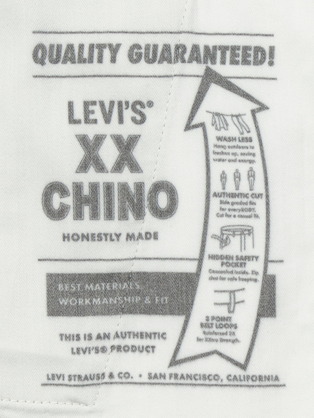 XX CHINO ルーズストレート