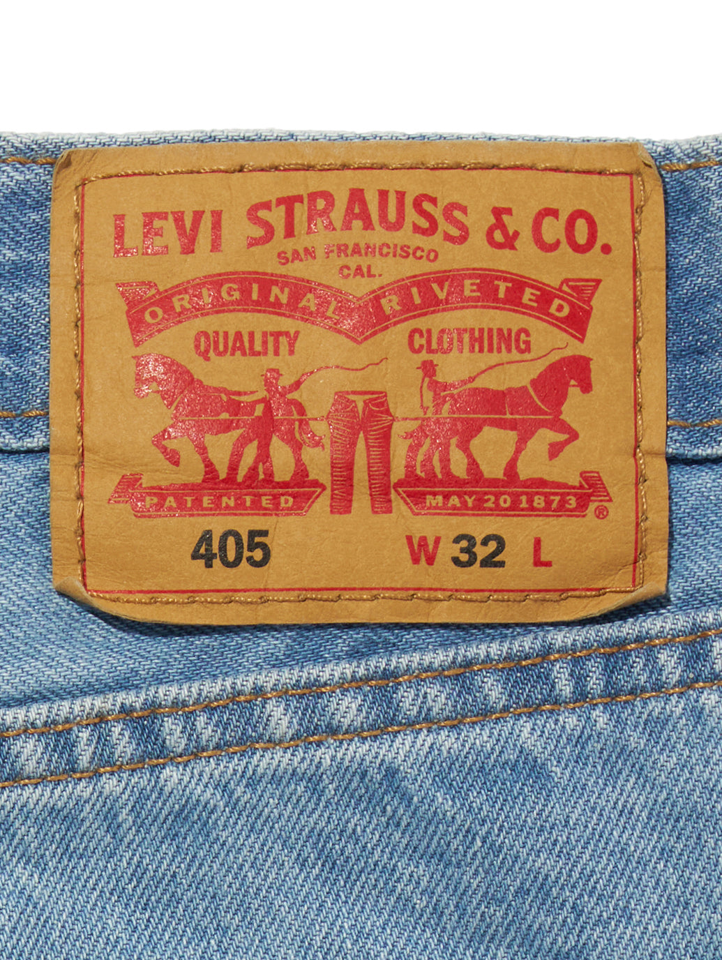 405™ スタンダードショーツ ライトインディゴ 