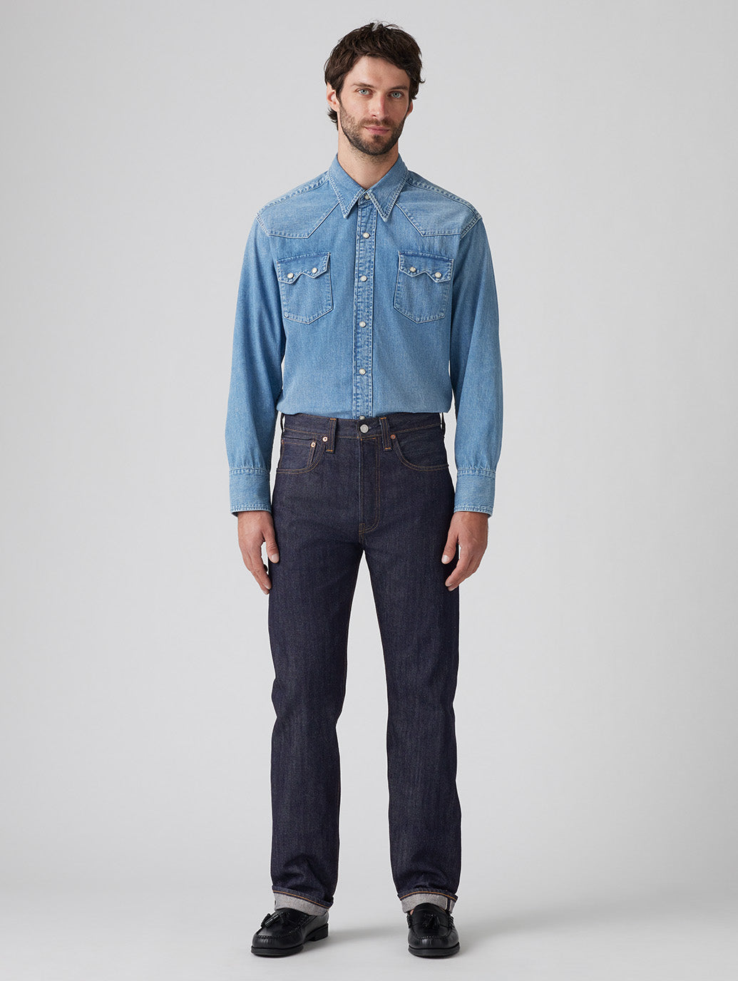 LEVI'S® VINTAGE CLOTHING 1947 501® ORIGINAL ジーンズ ダークインディゴ ORGANIC リンス