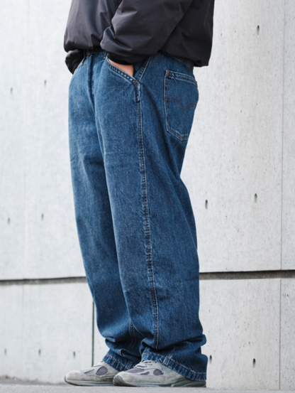 BAGGY BARREL JEANS