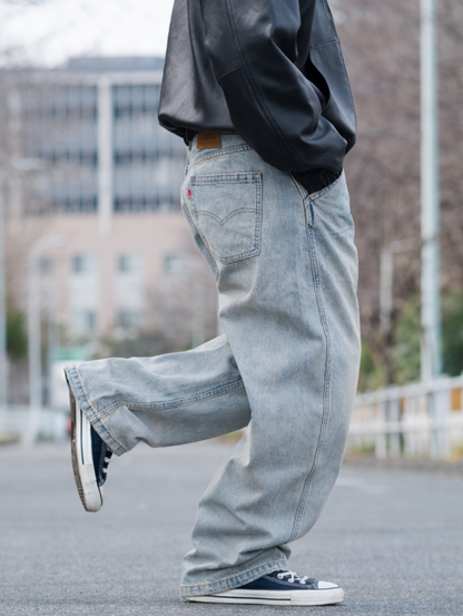 BAGGY BARREL JEANS
