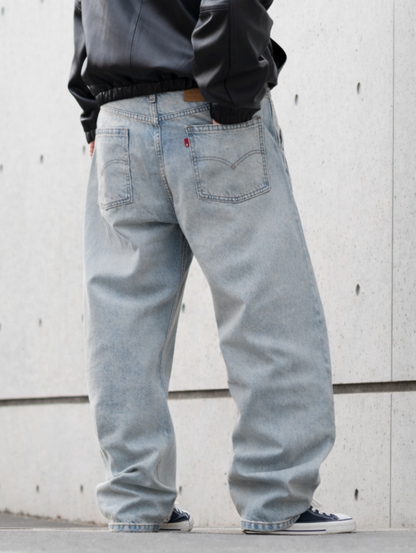 BAGGY BARREL JEANS