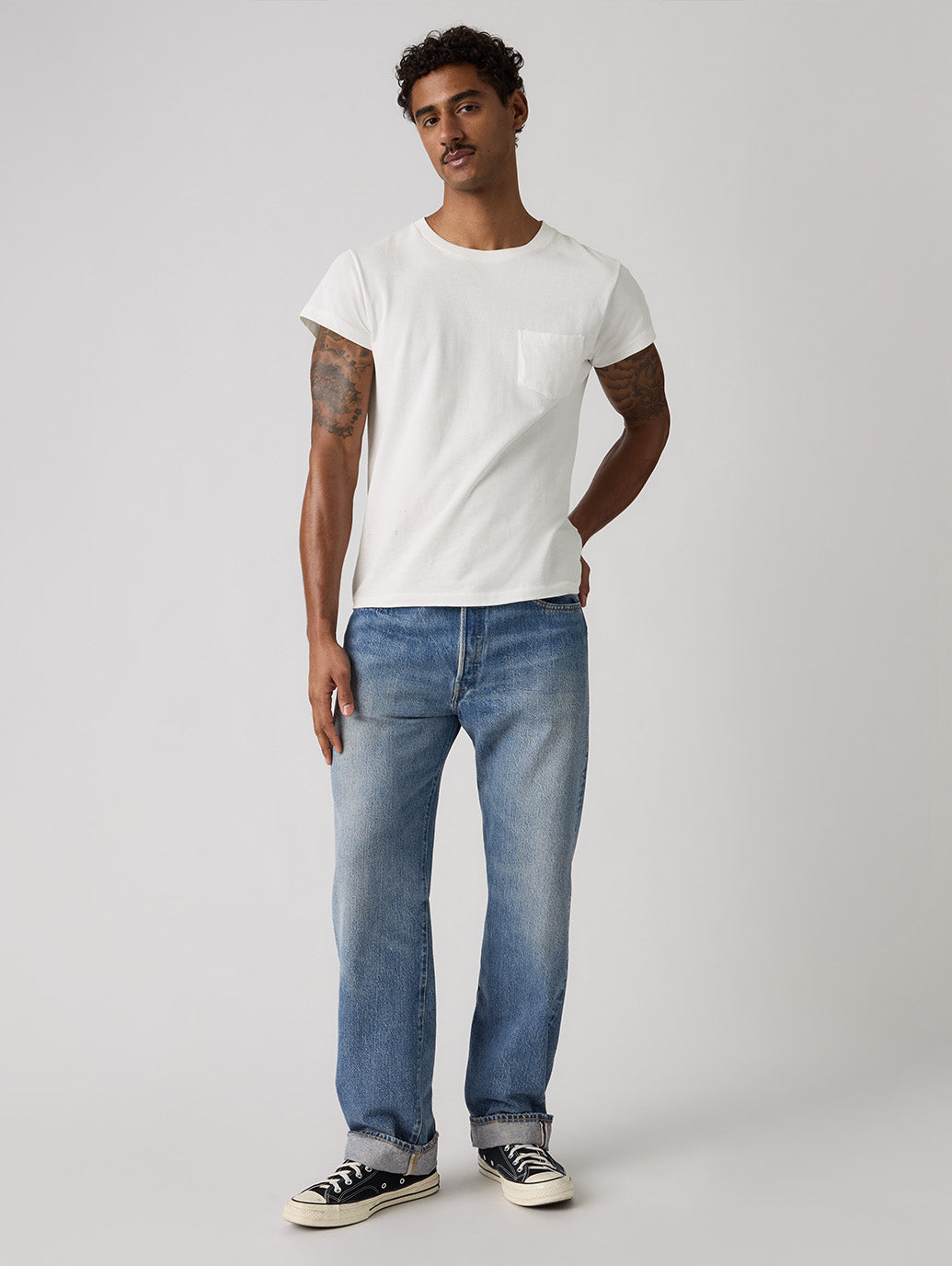 LEVI'S® VINTAGE CLOTHING 1955 501® ORIGINAL ジーンズ ライト