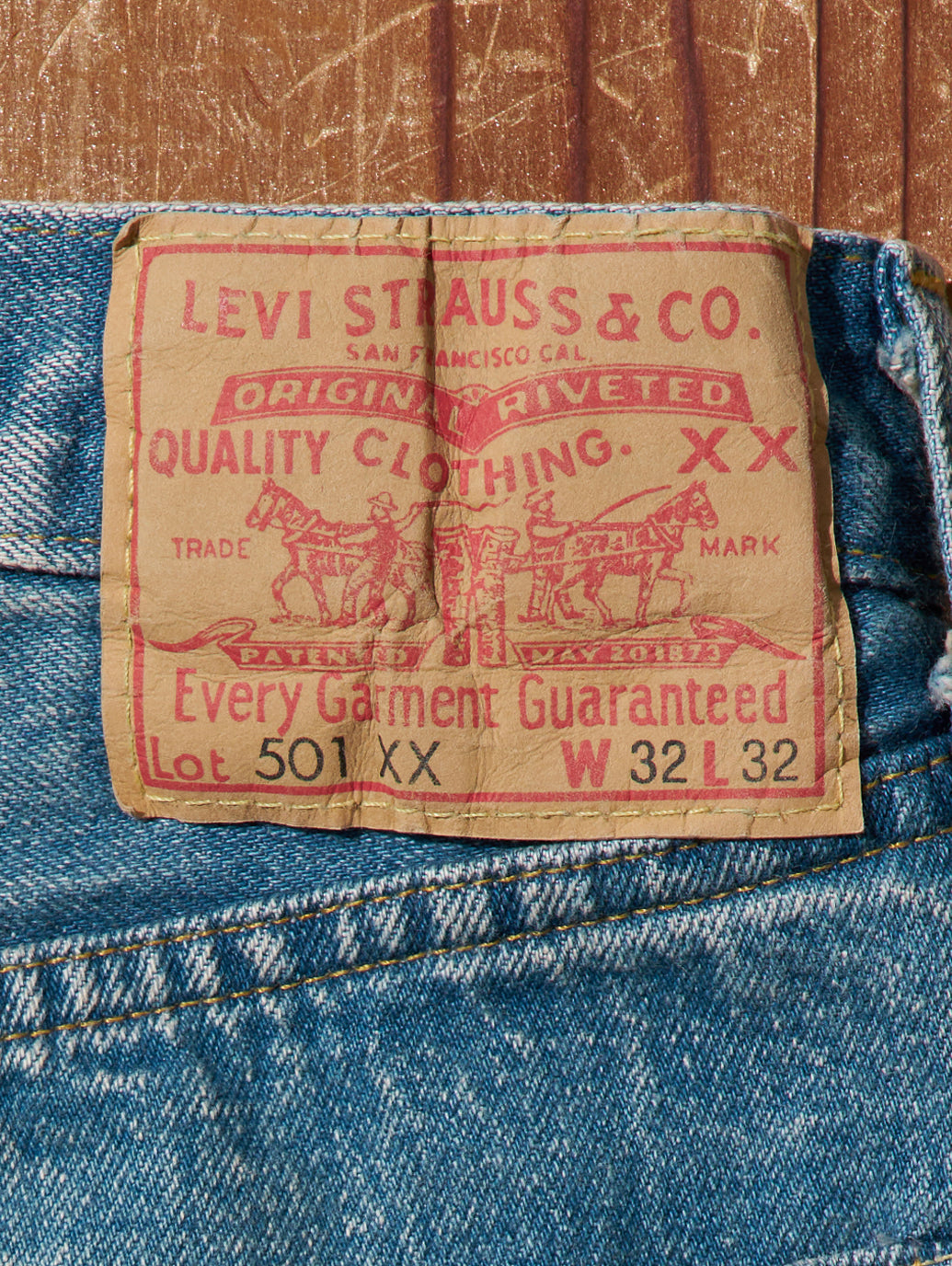 LEVI'S® VINTAGE CLOTHING 1955 501® ORIGINAL ジーンズ ライト