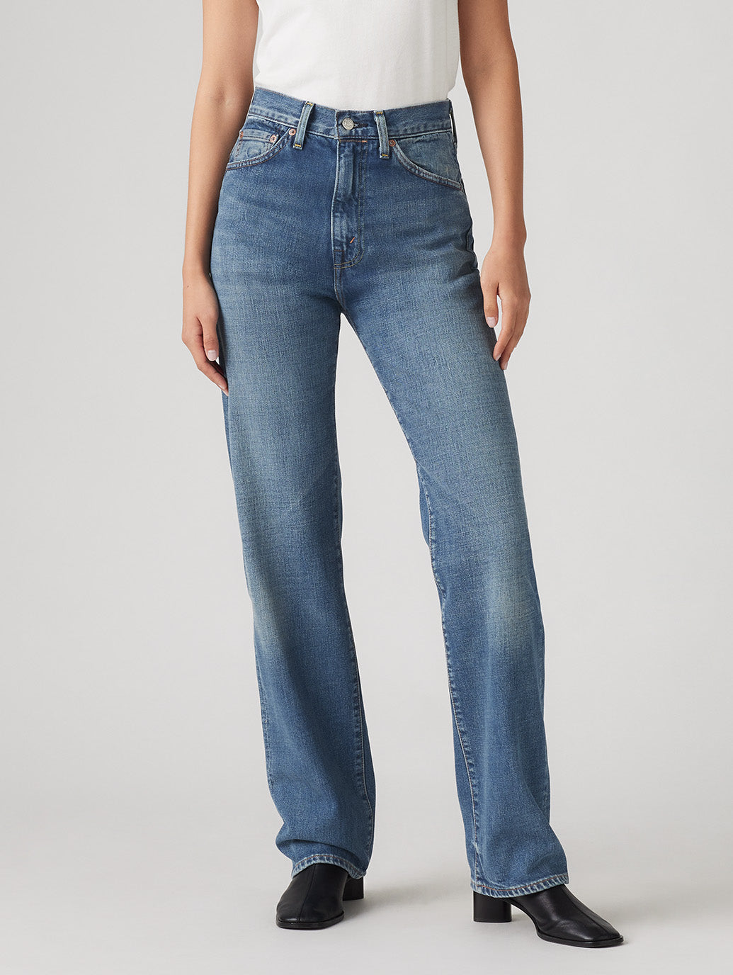 LEVI'S® VINTAGE CLOTHING 1950'S 701 ジーンズ ミディアムインディゴ 