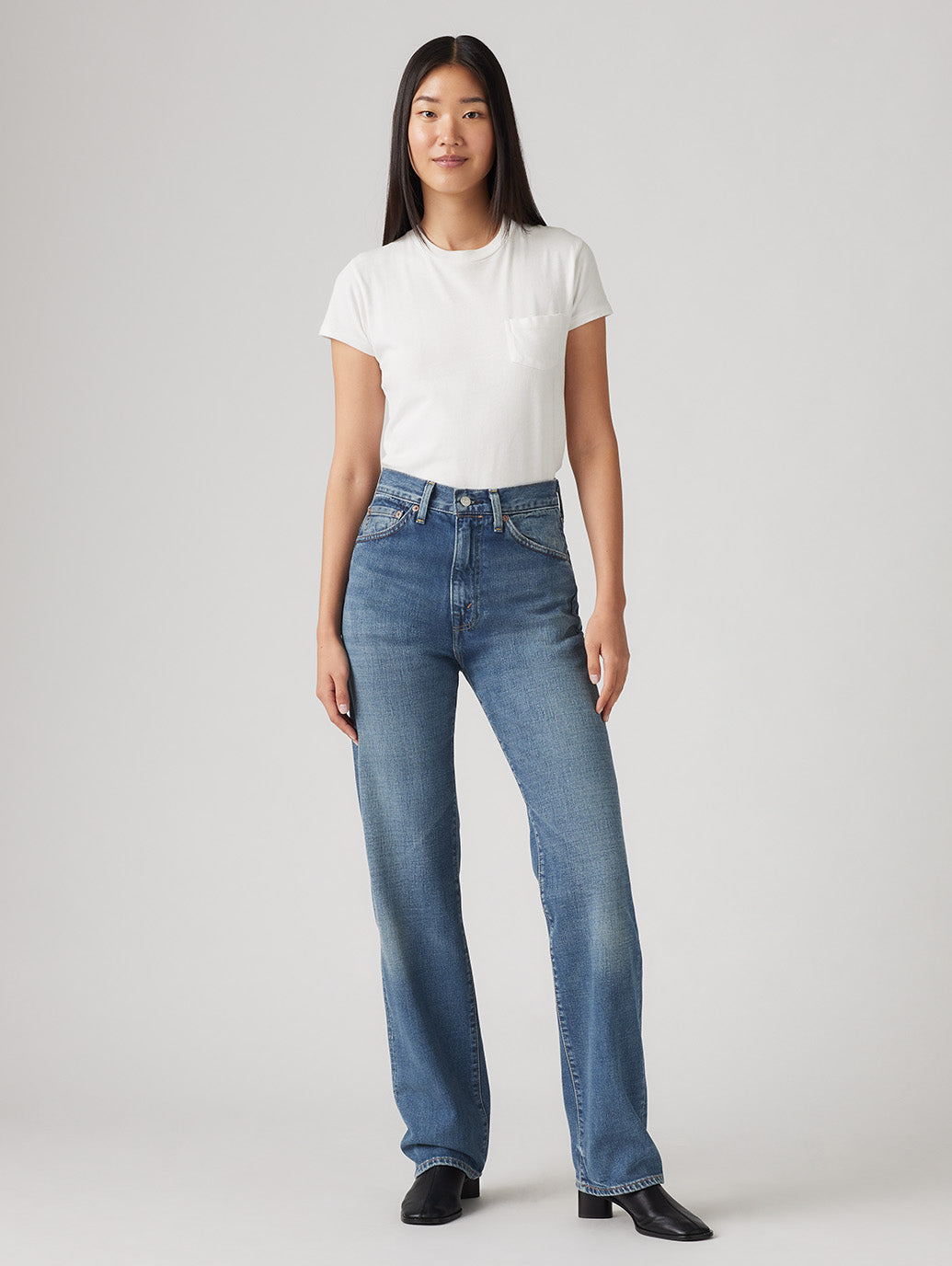 アンティークアメリカン LEVI'S® VINTAGE CLOTHING 1950'S 701 ジーンズ ミディアムインディゴ